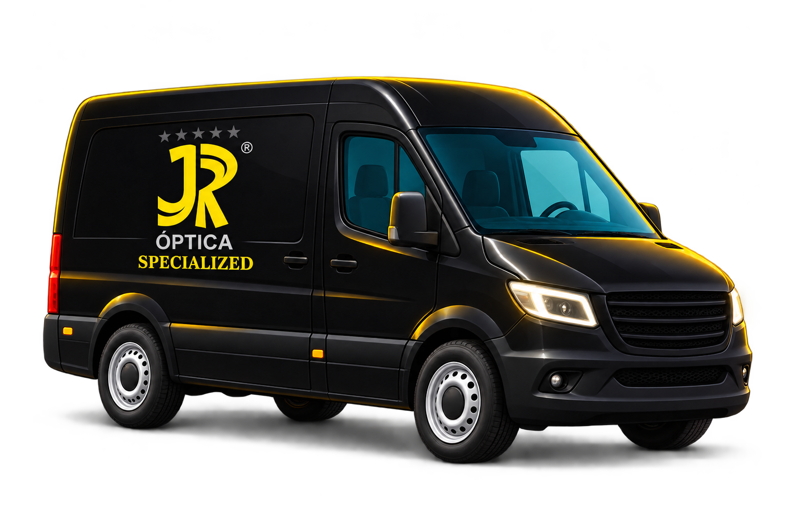 Van de delivery da JR Óptica